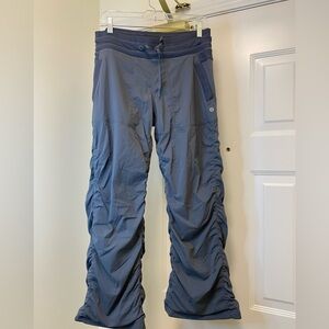 Lululemon Dance Studio Pants II grey pinstripe or “Soot Light” size 10
